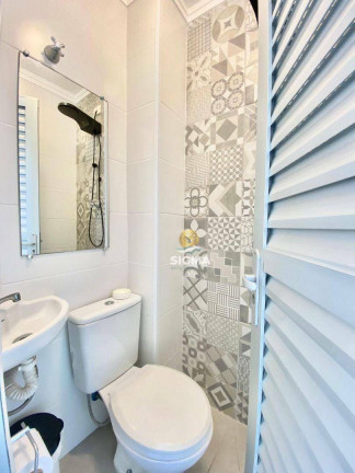 Imagem Apartamento com 1 Quarto à Venda, 55 m² em Tombo - Guarujá
