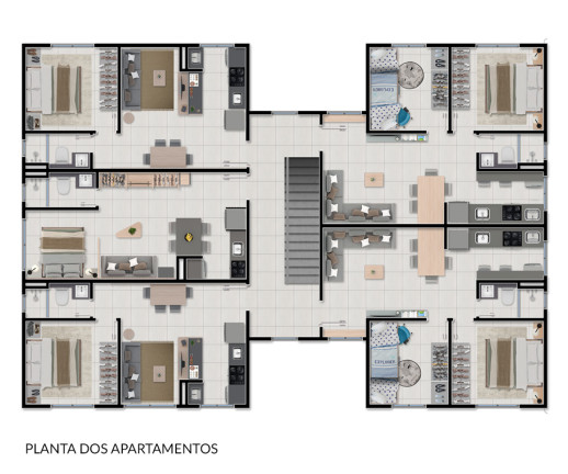 Imagem Apartamento com 2 Quartos à Venda, 44 m² em Lomba Do Pinheiro - Porto Alegre