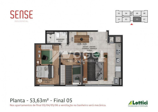 Imagem Apartamento com 2 Quartos à Venda, 53 m² em Harmonia - Canoas Imagem Apartamento com 2 Quartos à Venda, 53 m² em Harmonia - Canoas