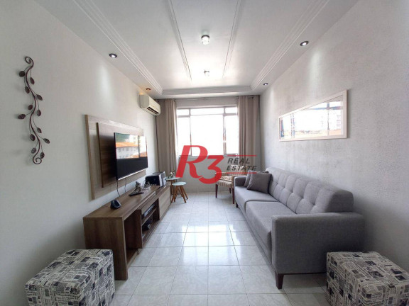 Imagem Apartamento com 2 Quartos à Venda, 72 m² em Campo Grande - Santos