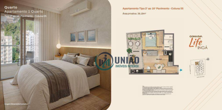 Imagem Apartamento com 2 Quartos à Venda, 67 m² em Ingá - Niterói