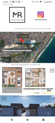 Imagem Casa com 2 Quartos à Venda, 82 m² em Vila De Abrantes (abrantes) - Camaçari