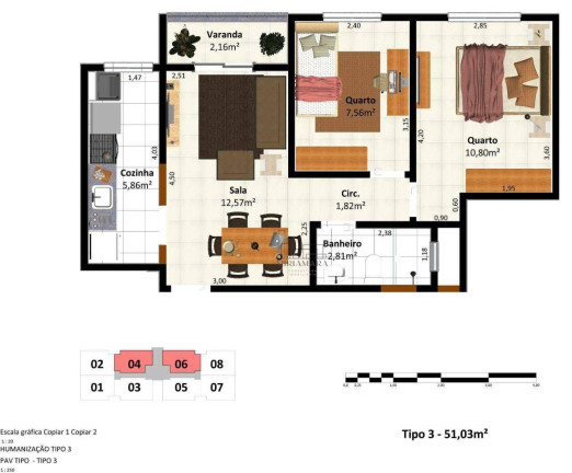 Imagem Apartamento com 2 Quartos à Venda, 56 m² em água Limpa - Volta Redonda Imagem Apartamento com 2 Quartos à Venda, 56 m² em água Limpa - Volta Redonda