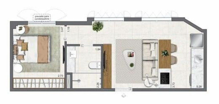 Imagem Apartamento com 1 Quarto à Venda, 37 m² em Leblon - Rio De Janeiro