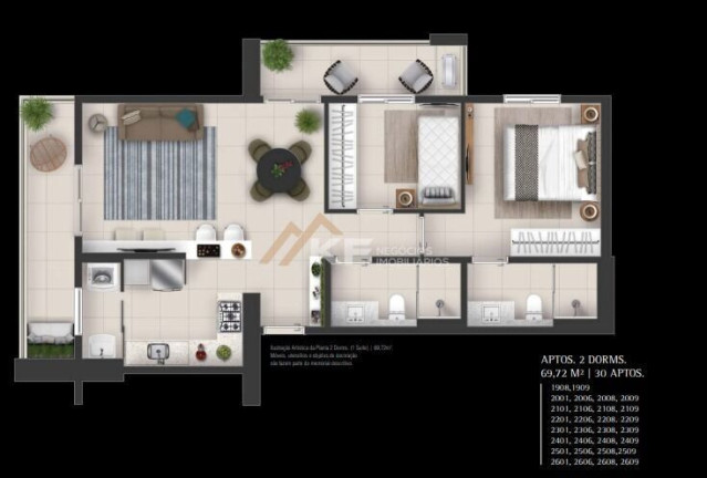 Imagem Imóvel com 1 Quarto à Venda, 43 m² em Jardim Sumaré - Ribeirão Preto Imagem Imóvel com 1 Quarto à Venda, 43 m² em Jardim Sumaré - Ribeirão Preto