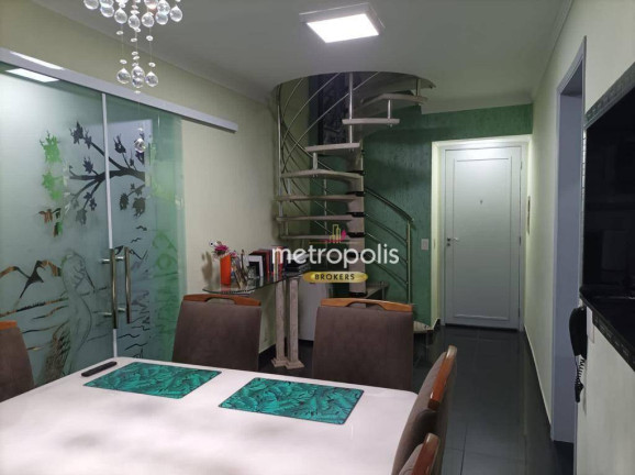 Imagem Cobertura com 3 Quartos à Venda, 103 m² em Casa Branca - Santo André