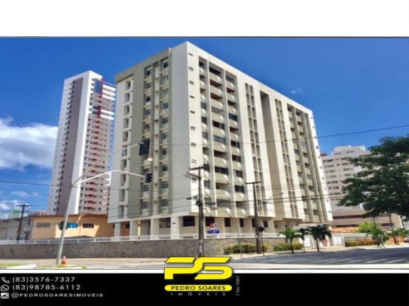 Apartamento com 3 Quartos à Venda, 123 m² em Tambaú - João Pessoa