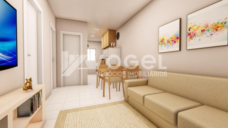Casa com 2 Quartos à Venda, 40 m² em Campo Vicente - Nova Hartz