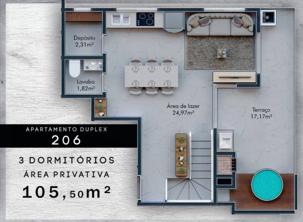 Imagem Apartamento com 2 Quartos à Venda, 98 m² em Canto Grande - Bombinhas Imagem Apartamento com 2 Quartos à Venda, 98 m² em Canto Grande - Bombinhas