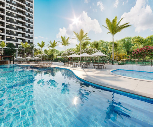 Imagem Apartamento com 2 Quartos à Venda, 53 m² em Presidente Kennedy - Fortaleza