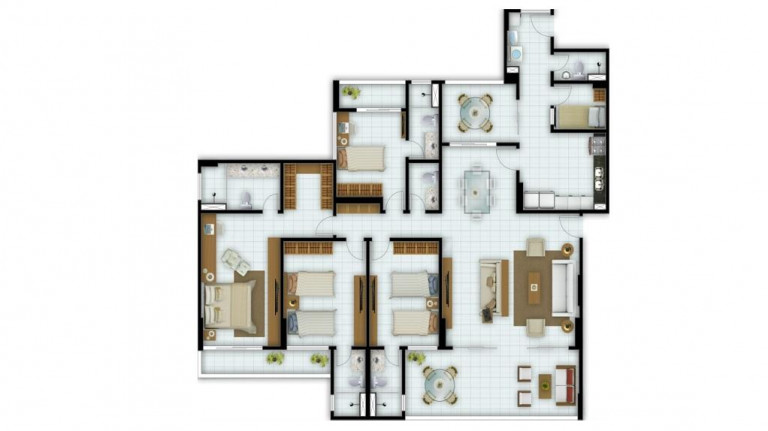 Imagem Apartamento com 4 Quartos à Venda, 165 m² em Papicu - Fortaleza Imagem Apartamento com 4 Quartos à Venda, 165 m² em Papicu - Fortaleza