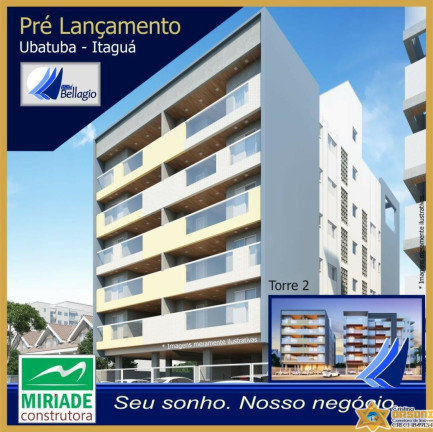 Apartamento com 1 Quarto à Venda, 67 m² em Itaguá - Ubatuba