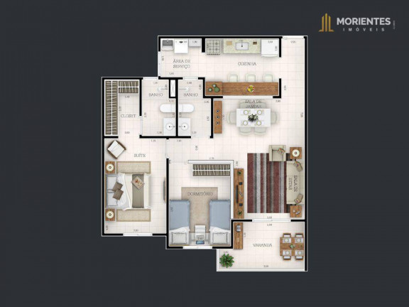Imagem Apartamento com 2 Quartos à Venda, 77 m² em Vila Rica - Jundiaí Imagem Apartamento com 2 Quartos à Venda, 77 m² em Vila Rica - Jundiaí