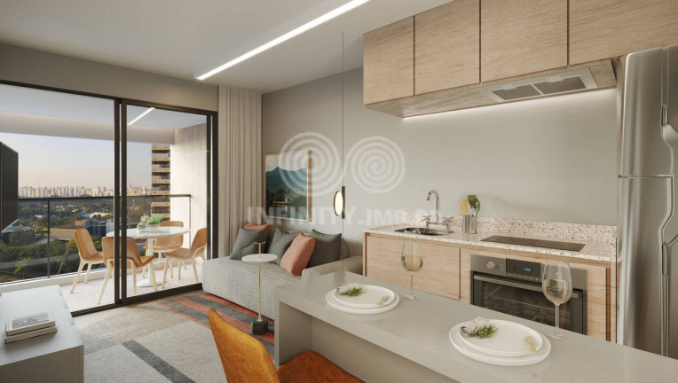 Imagem Apartamento com 1 Quarto à Venda, 32 m² em Moema - São Paulo