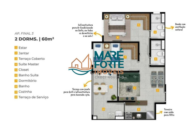Imagem Apartamento com 2 Quartos à Venda, 61 m² em Porto Novo - Caraguatatuba Imagem Apartamento com 2 Quartos à Venda, 61 m² em Porto Novo - Caraguatatuba