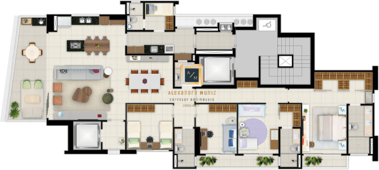 Imagem Apartamento com 4 Quartos à Venda, 202 m² em Meireles - Fortaleza Imagem Apartamento com 4 Quartos à Venda, 202 m² em Meireles - Fortaleza