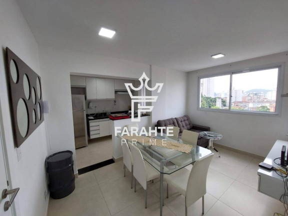 Apartamento com 1 Quarto à Venda, 47 m² em Marapé - Santos