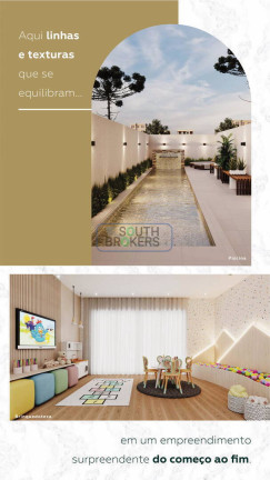 Imagem Apartamento com 2 Quartos à Venda, 48 m² em Capão Raso - Curitiba Imagem Apartamento com 2 Quartos à Venda, 48 m² em Capão Raso - Curitiba
