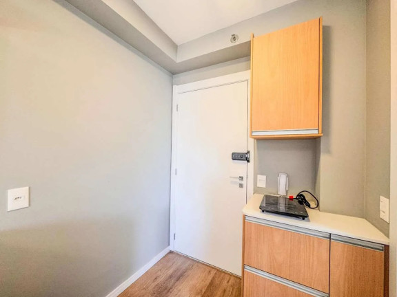Apartamento com 1 Quarto para Alugar, 21 m² em Santo Amaro - São Paulo