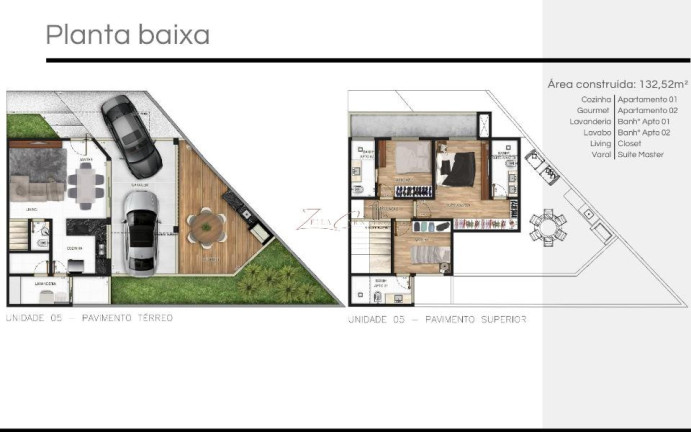 Imagem Sobrado com 3 Quartos à Venda, 140 m² em Carandá Bosque - Campo Grande