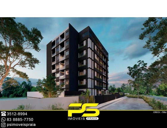 Imagem Apartamento com 2 Quartos à Venda, 54 m² em Portal Do Sol - João Pessoa