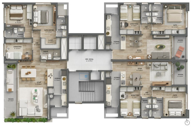 Imagem Apartamento com 3 Quartos à Venda, 261 m² em Petrópolis - Porto Alegre