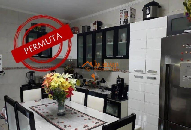 Imagem Sobrado com 4 Quartos à Venda, 125 m² em Cidade Parque Brasília - Guarulhos