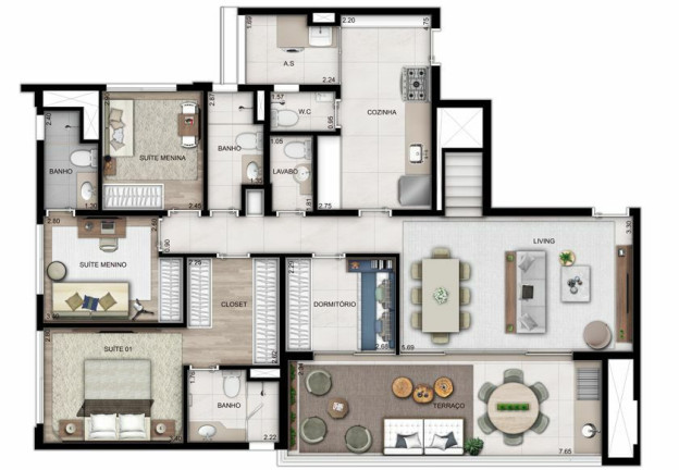 Imagem Apartamento com 4 Quartos à Venda, 131 m² em Vila Leopoldina - São Paulo Imagem Apartamento com 4 Quartos à Venda, 131 m² em Vila Leopoldina - São Paulo
