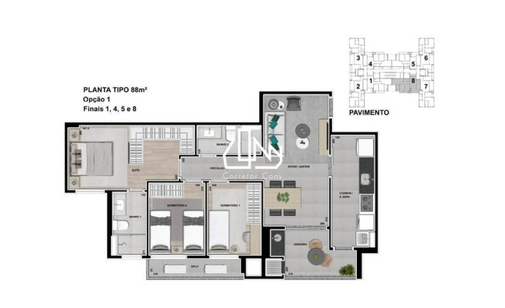 Imagem Apartamento com 3 Quartos à Venda, 88 m² em Jardim Cuiaba - Cuiabá Imagem Apartamento com 3 Quartos à Venda, 88 m² em Jardim Cuiaba - Cuiabá