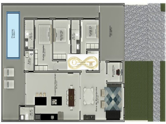 Imagem Casa com 3 Quartos à Venda, 196 m² em Parque Brasil 500 - Paulínia Imagem Casa com 3 Quartos à Venda, 196 m² em Parque Brasil 500 - Paulínia