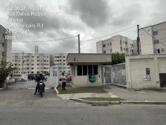 Apartamento com 1 Quarto à Venda, 41 m² em Tribobo - Sao Goncalo