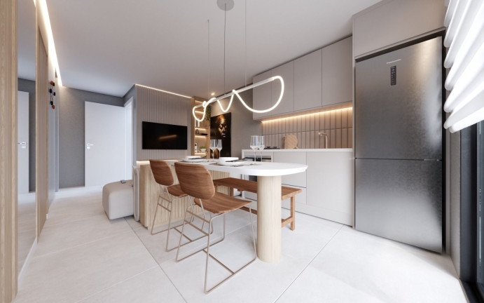Imagem Apartamento com 1 Quarto à Venda, 26 m² em Centro Cívico - Curitiba
