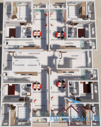 Imagem Apartamento com 2 Quartos à Venda, 54 m² em Jardim Haydee - Mauá Imagem Apartamento com 2 Quartos à Venda, 54 m² em Jardim Haydee - Mauá