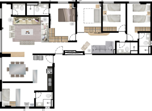 Imagem Apartamento com 1 Quarto à Venda, 35 m² em Poço - Recife