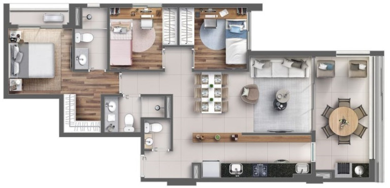 Imagem Apartamento com 3 Quartos à Venda, 87 m² em Vila Mariana - São Paulo