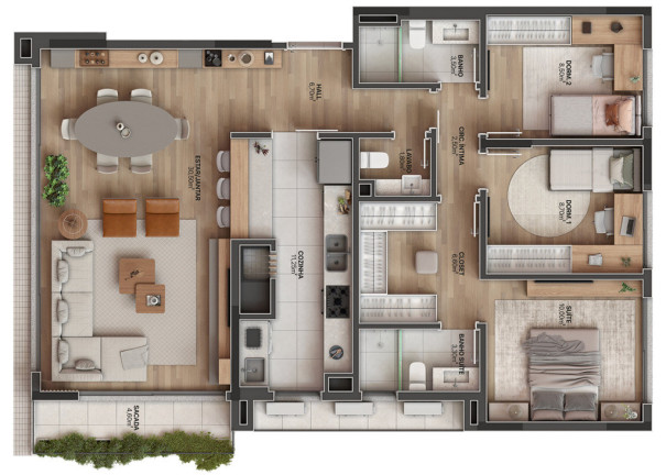 Imagem Apartamento com 3 Quartos à Venda, 117 m² em Santa Cecília - Porto Alegre Imagem Apartamento com 3 Quartos à Venda, 117 m² em Santa Cecília - Porto Alegre