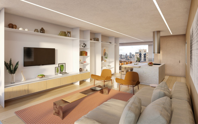 Imagem Apartamento com 3 Quartos à Venda, 126 m² em Pinheiros - São Paulo