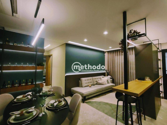 Apartamento com 2 Quartos à Venda, 62 m² em Swiss Park - Campinas