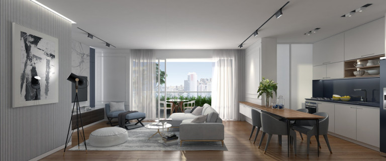 Imagem Apartamento com 3 Quartos à Venda, 107 m² em Cabral - Curitiba