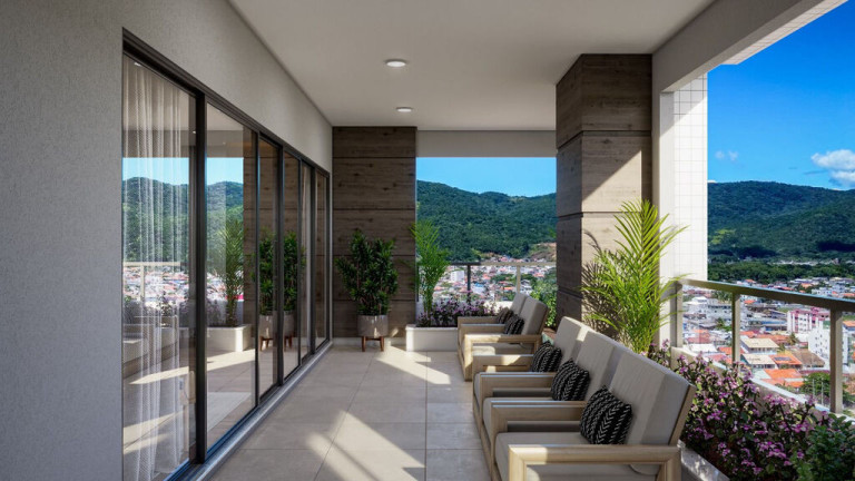 Imagem Apartamento com 3 Quartos à Venda, 93 m² em Perequê - Porto Belo