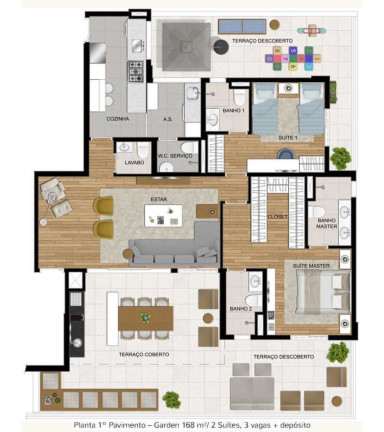 Imagem Imóvel com 3 Quartos à Venda, 229 m² em Alto De Pinheiros - São Paulo