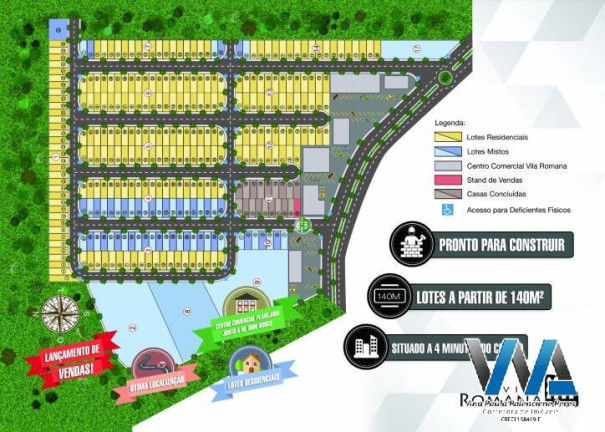 Imagem Terreno à Venda, 140 m² em Residencial Vila Romana - Bragança Paulista Imagem Terreno à Venda, 140 m² em Residencial Vila Romana - Bragança Paulista