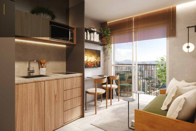Imagem Apartamento com 1 Quarto à Venda, 24 m² em Pinheiros - São Paulo