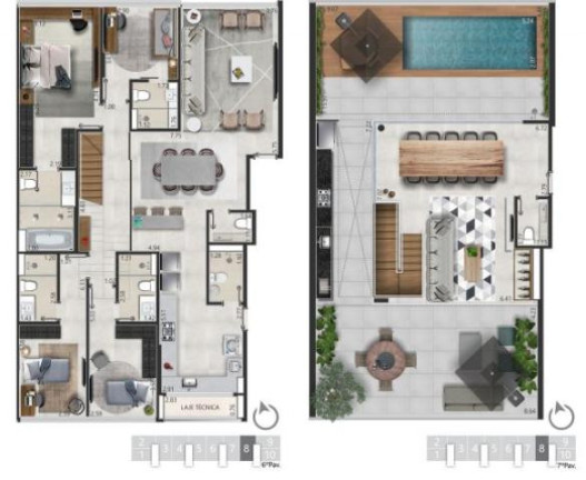 Imagem Apartamento com 3 Quartos à Venda, 200 m² em Sudoeste - Brasilia
