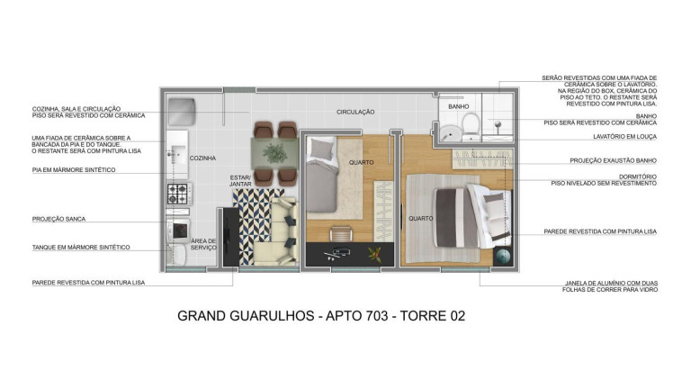 Imagem Apartamento com 2 Quartos à Venda, em Vila Nova Bonsucesso - Guarulhos Imagem Apartamento com 2 Quartos à Venda, em Vila Nova Bonsucesso - Guarulhos