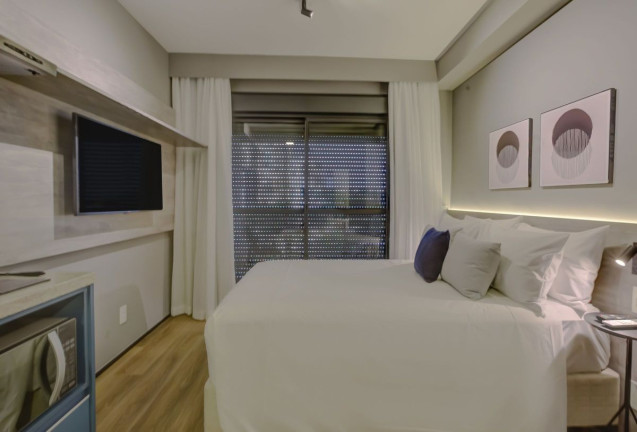 Imagem Apartamento com 1 Quarto para Alugar, 25 m² em Brooklin - São Paulo Imagem Apartamento com 1 Quarto para Alugar, 25 m² em Brooklin - São Paulo