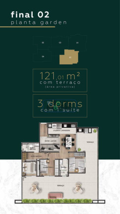 Imagem Apartamento com 2 Quartos à Venda, 48 m² em Capão Raso - Curitiba Imagem Apartamento com 2 Quartos à Venda, 48 m² em Capão Raso - Curitiba