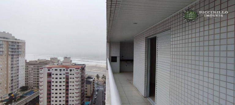 Apartamento com 3 Quartos à Venda, 129 m² em Ocian - Praia Grande