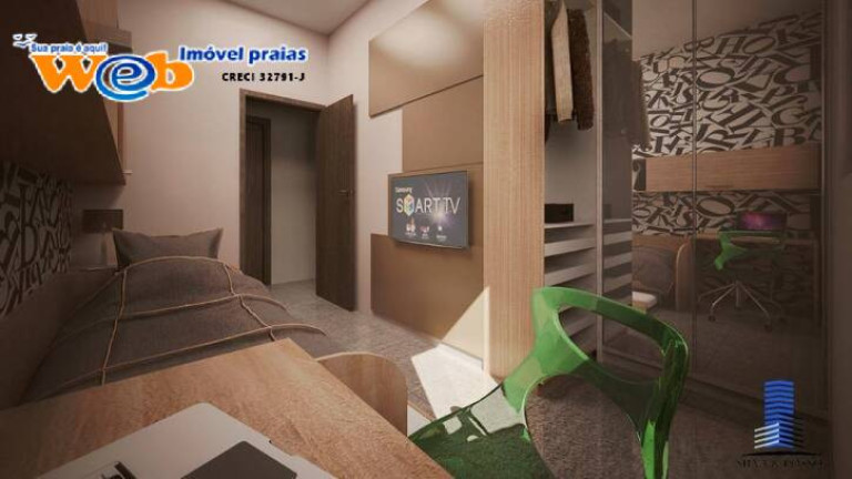 Imagem Casa de Condomínio com 2 Quartos à Venda, 63 m² em Baln.paquetá - Praia Grande Imagem Casa de Condomínio com 2 Quartos à Venda, 63 m² em Baln.paquetá - Praia Grande