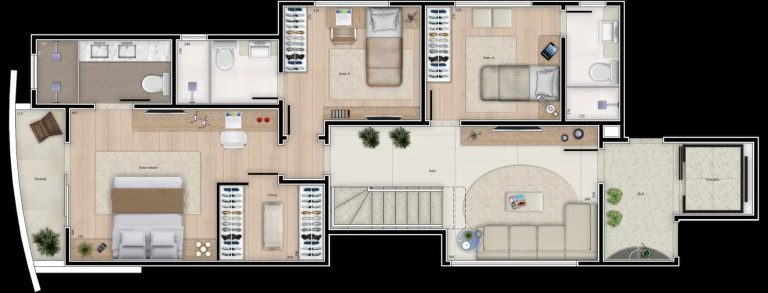 Imagem Apartamento com 2 Quartos à Venda, 93 m² em Liberdade - Belo Horizonte